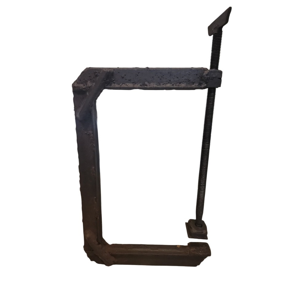 Hand Welded C-Clamp, 12" Jaws, 15" Length Steel, Extra Heavy Duty One Of A Kind